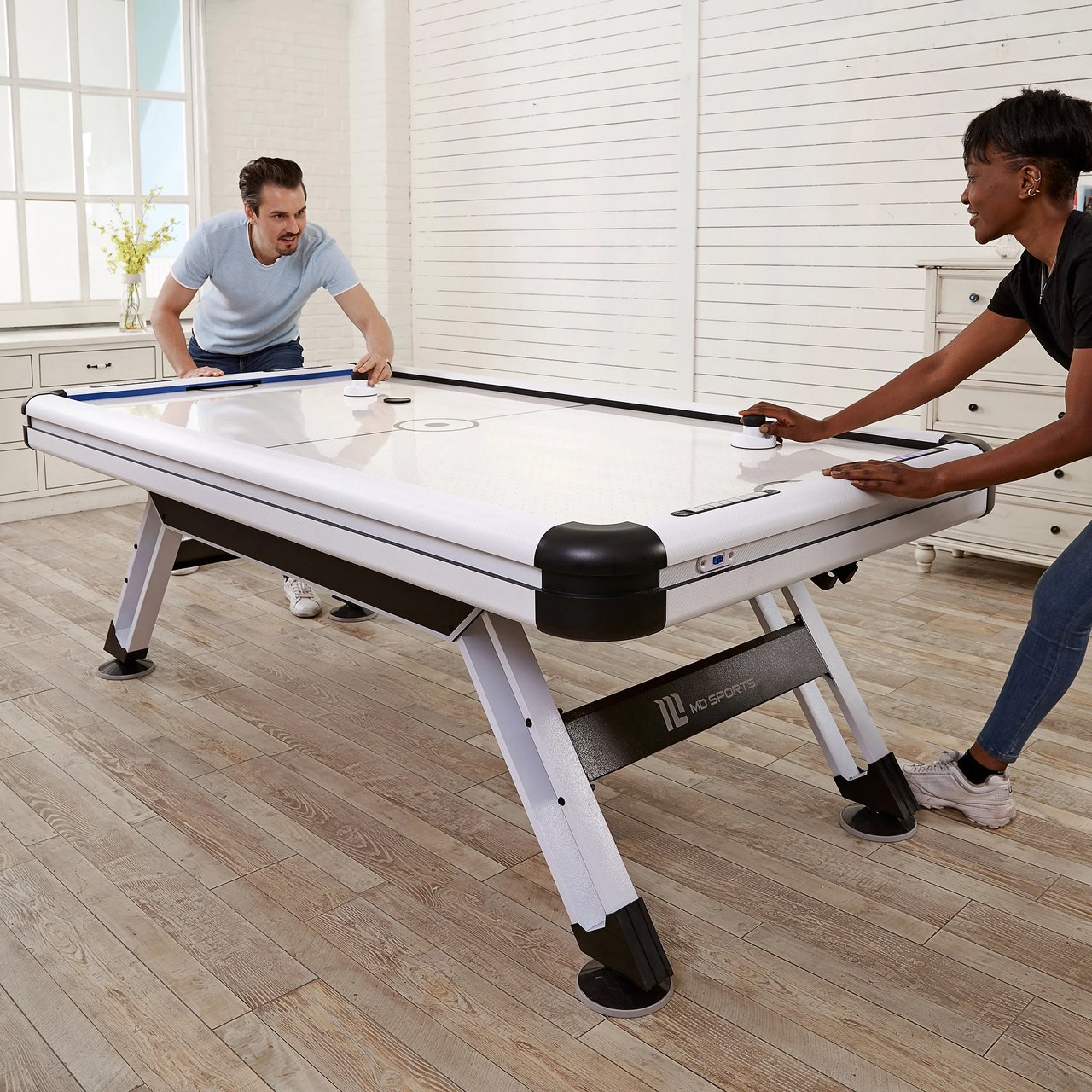MD Sports Titan 89" Air Powered Hockey Table - Image 1
