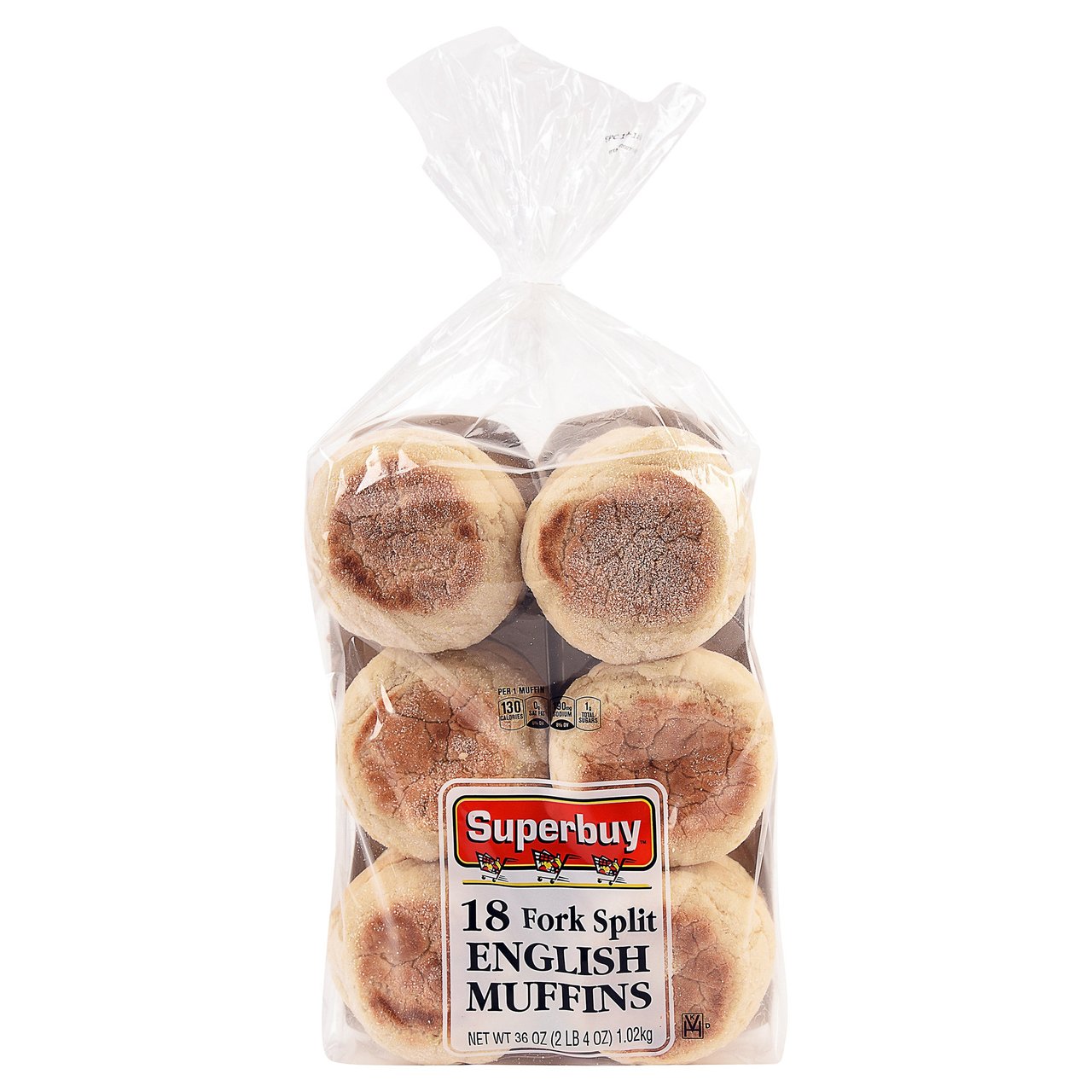 Country Kitchen English Muffins 36 oz (2.25 lbs) - Image 1