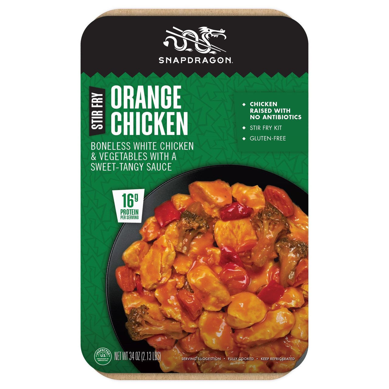 Snapdragon Orange Chicken 34 oz - Image 1