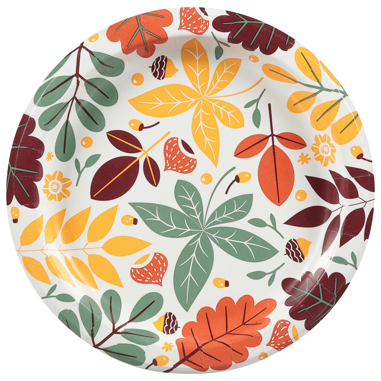 Chinet Pizazz Fall Plates 10" / 100 CT - Image 1