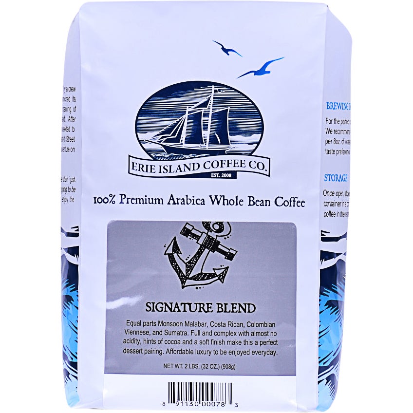 Erie Island Signature Blend Coffee, 2 Pound Bag - Image 1