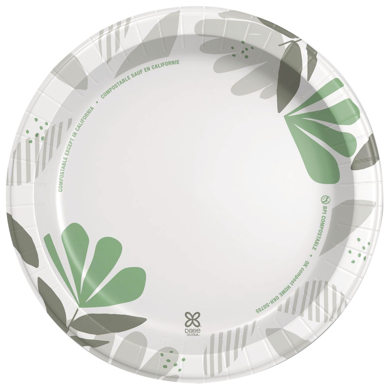 Dixie Pathways 10.125" Heavyweight Paper Plate, 500 ct - Image 1