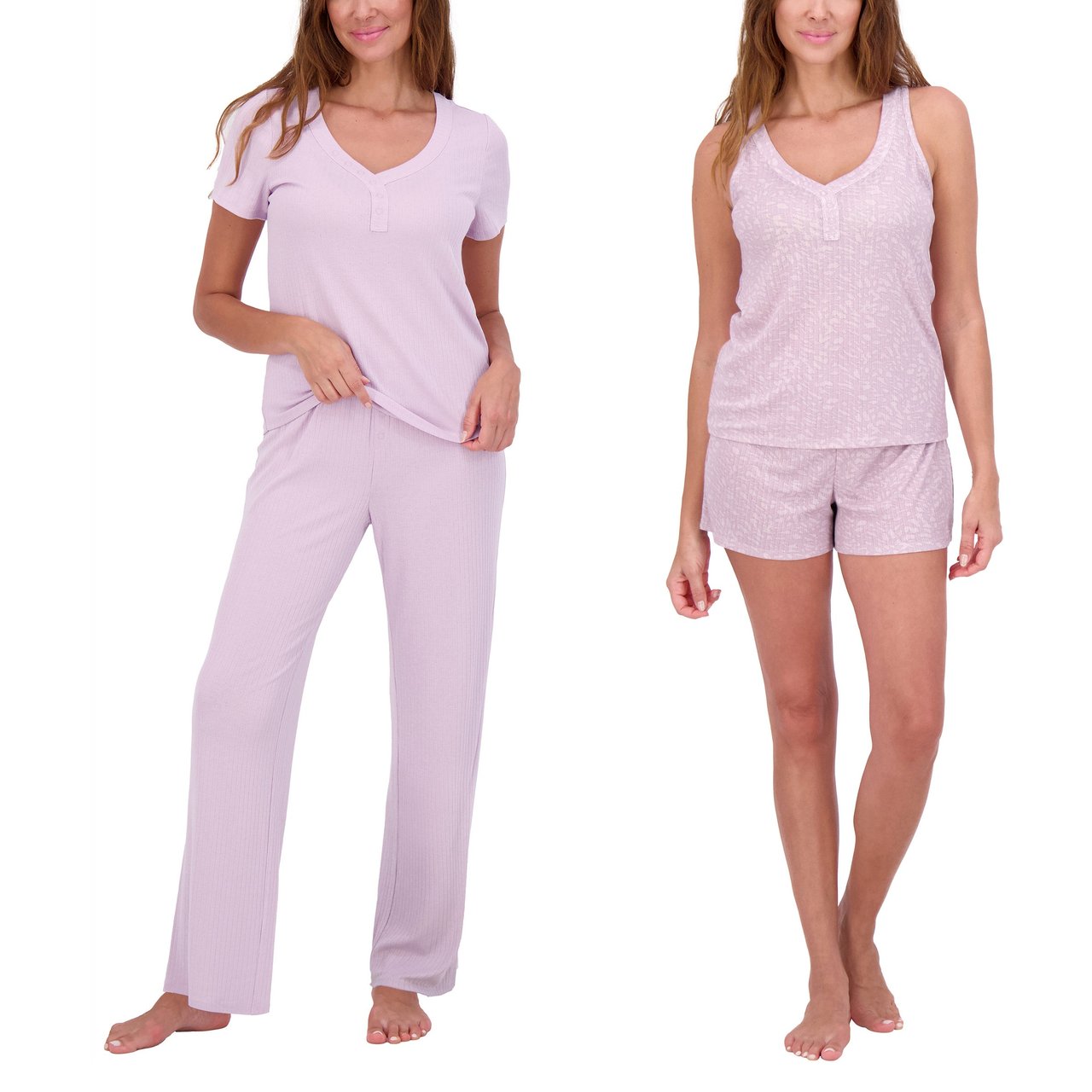 Live 2 Lounge Women's Pointelle 4-Piece Lounge Set - Image 1