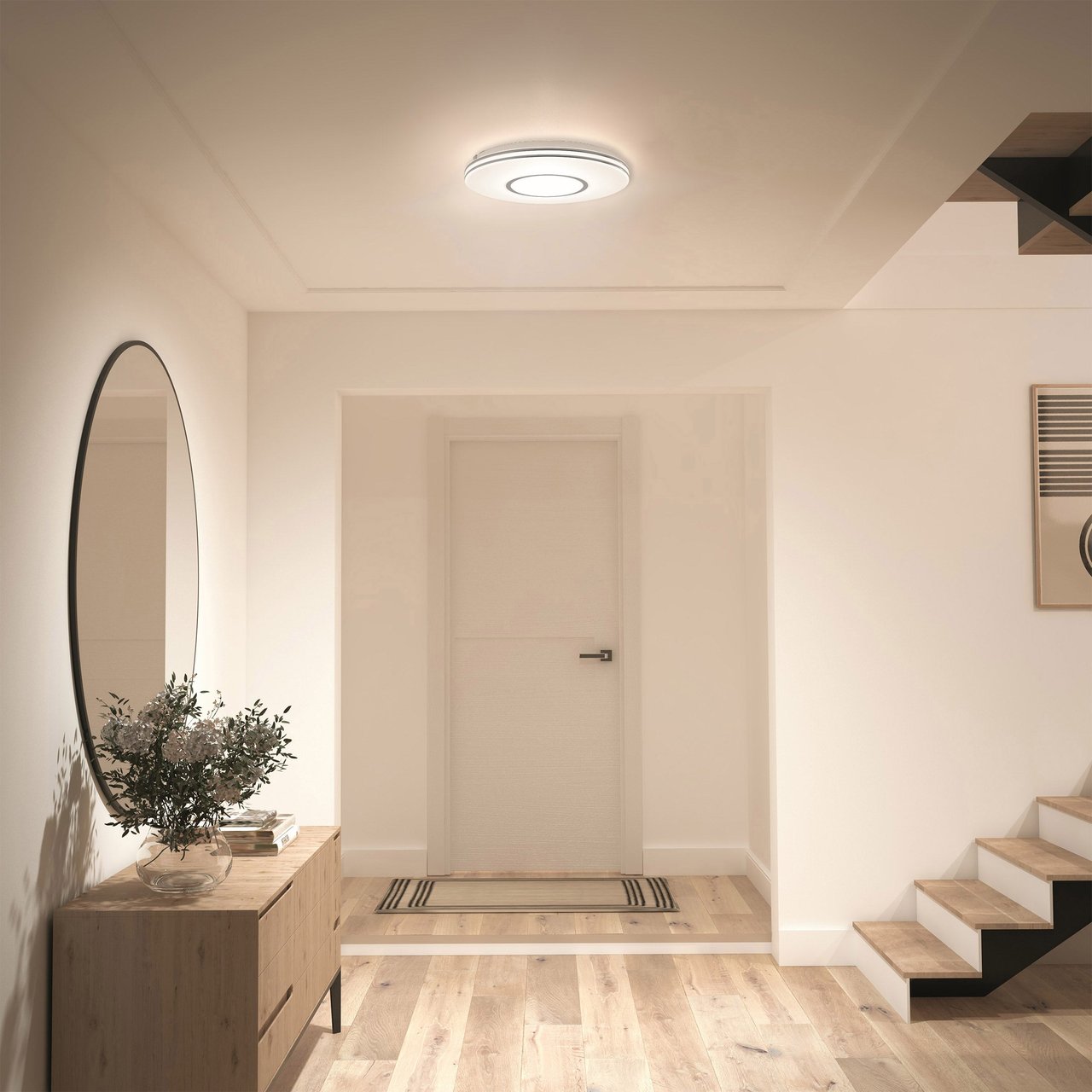 Artika 13" Horizon LED CCT Ceiling Flush Mount - Image 1