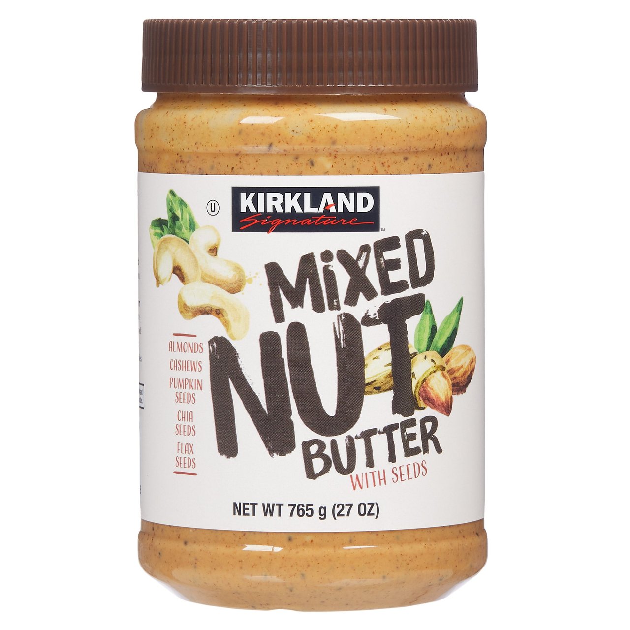 Kirkland Signature Mixed Nut Butter 27 Ounce Jar - Image 1
