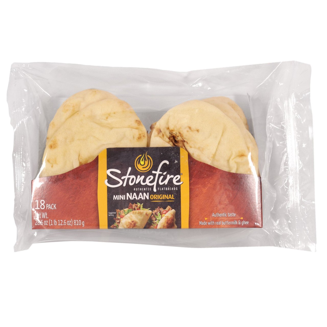 Stonefire Mini Naan Bread, 18 CT - Image 1