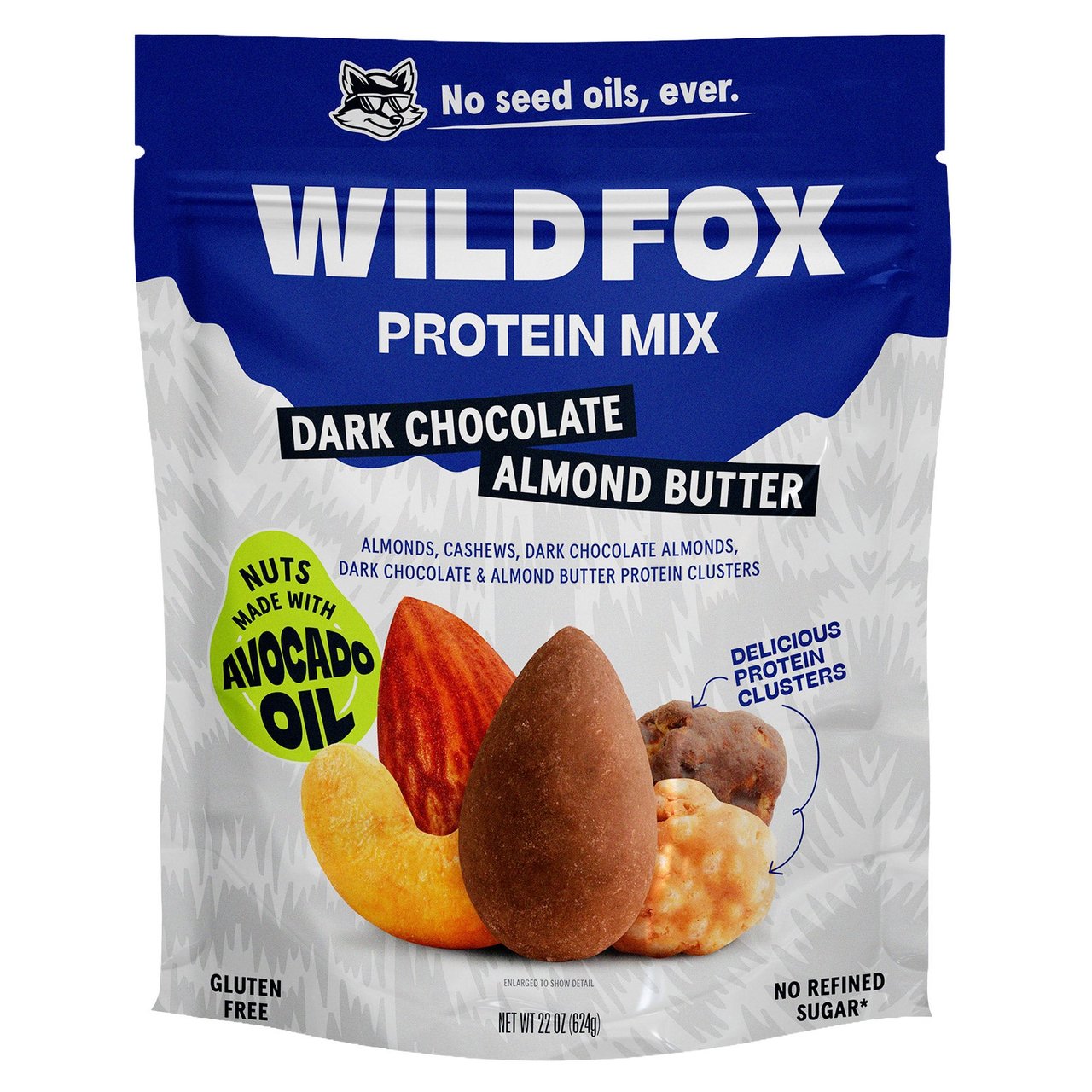 WILD FOX ALMOND BUTTER NUT MIX 22 OUNCE BAG - Image 1