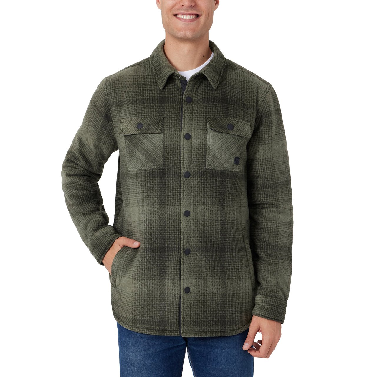 Voyager Super Plush Men's Shirt Jacket (#1797233) - $16.99