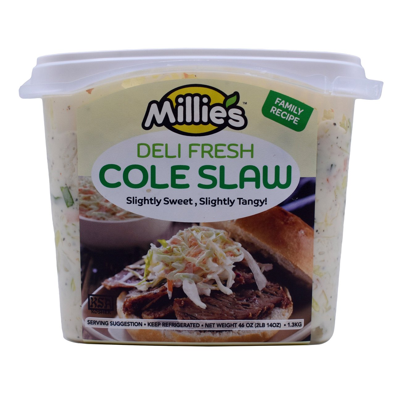 Millie's Southern Coleslaw 46 oz (2.87 lbs) - Image 1
