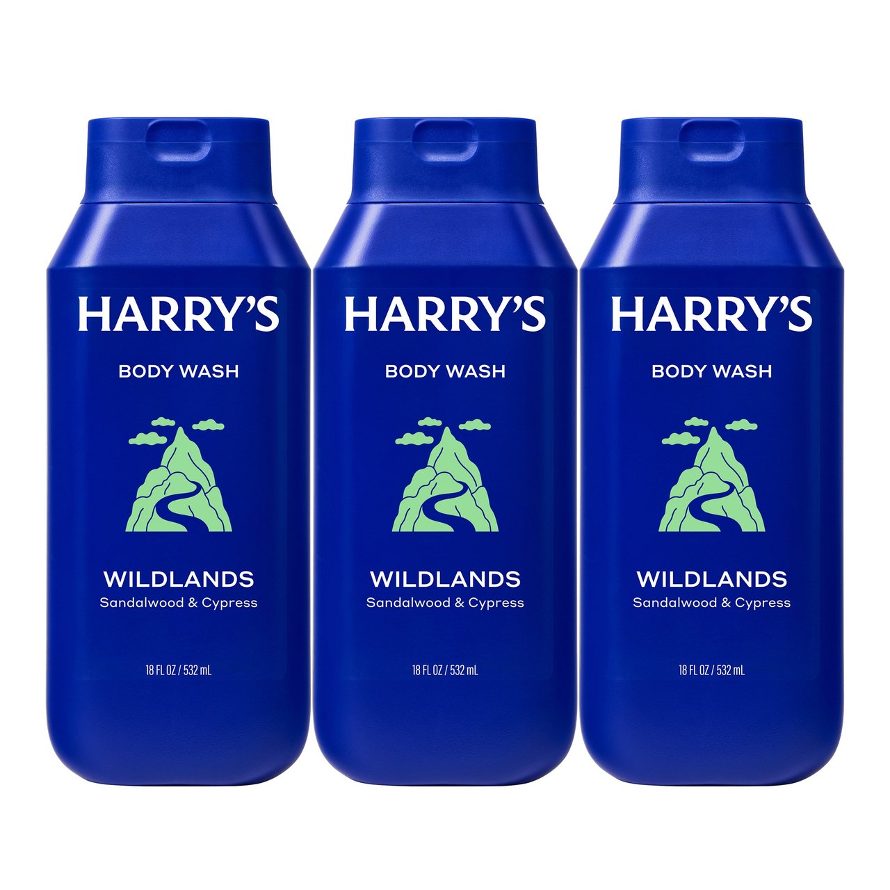 HARRY'S WILDLANDS BODY WASH 3/18 FL OZ - Image 1