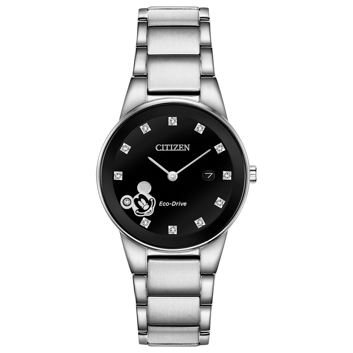 Citizen Disney Mickey Mouse Stainless Steel Quartz Ladies Watch - Image 1