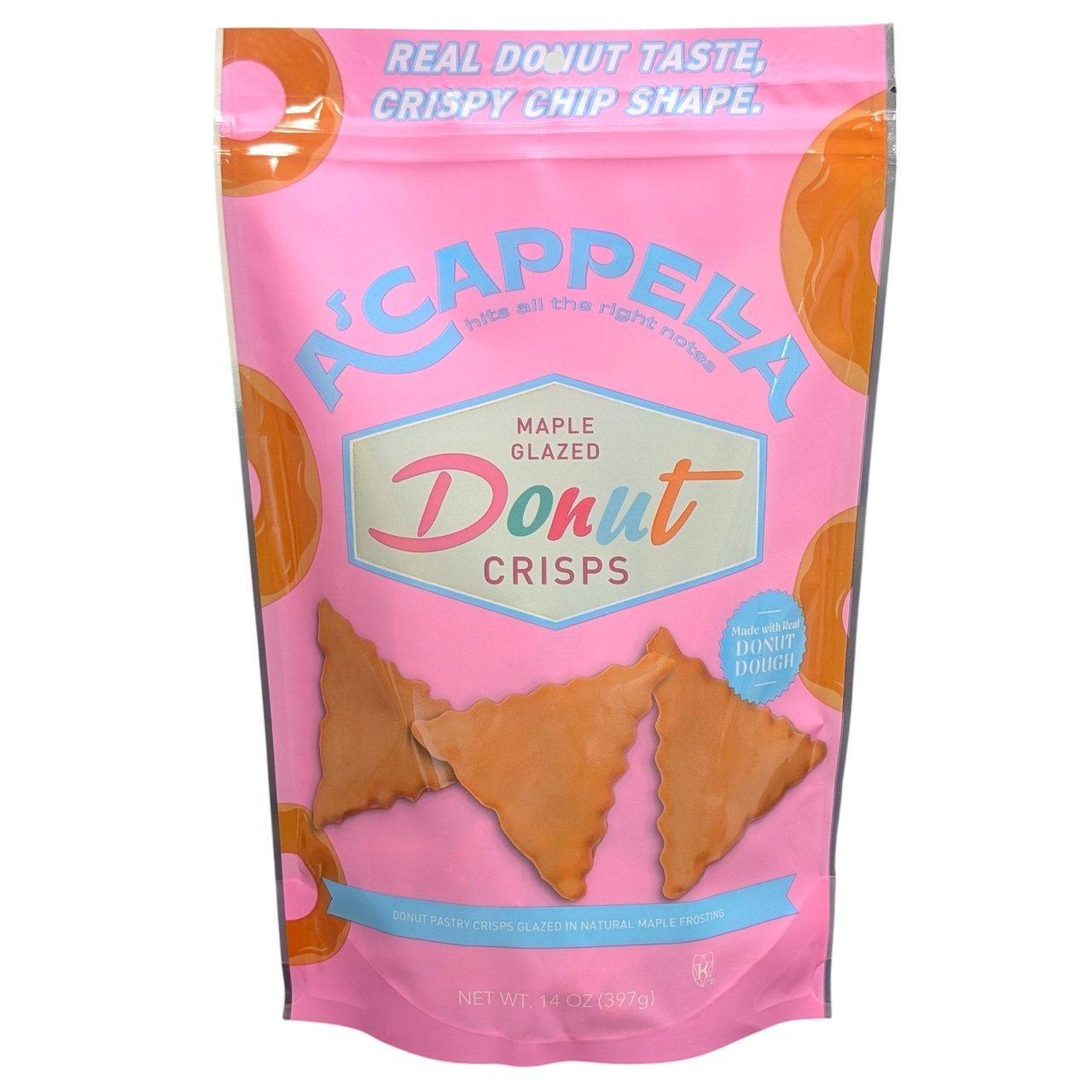A'CAPELLA MAPLE DONUT CRISPS 14 OUNCES - Image 1