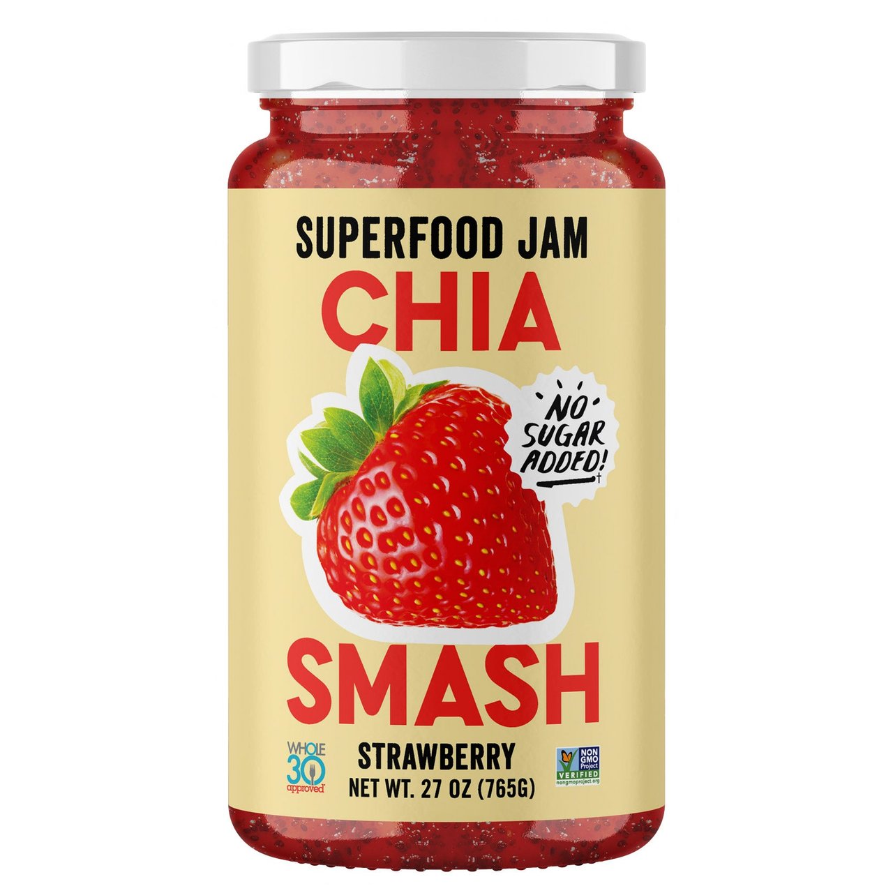Chia Smash Strawberry Jam 27 oz