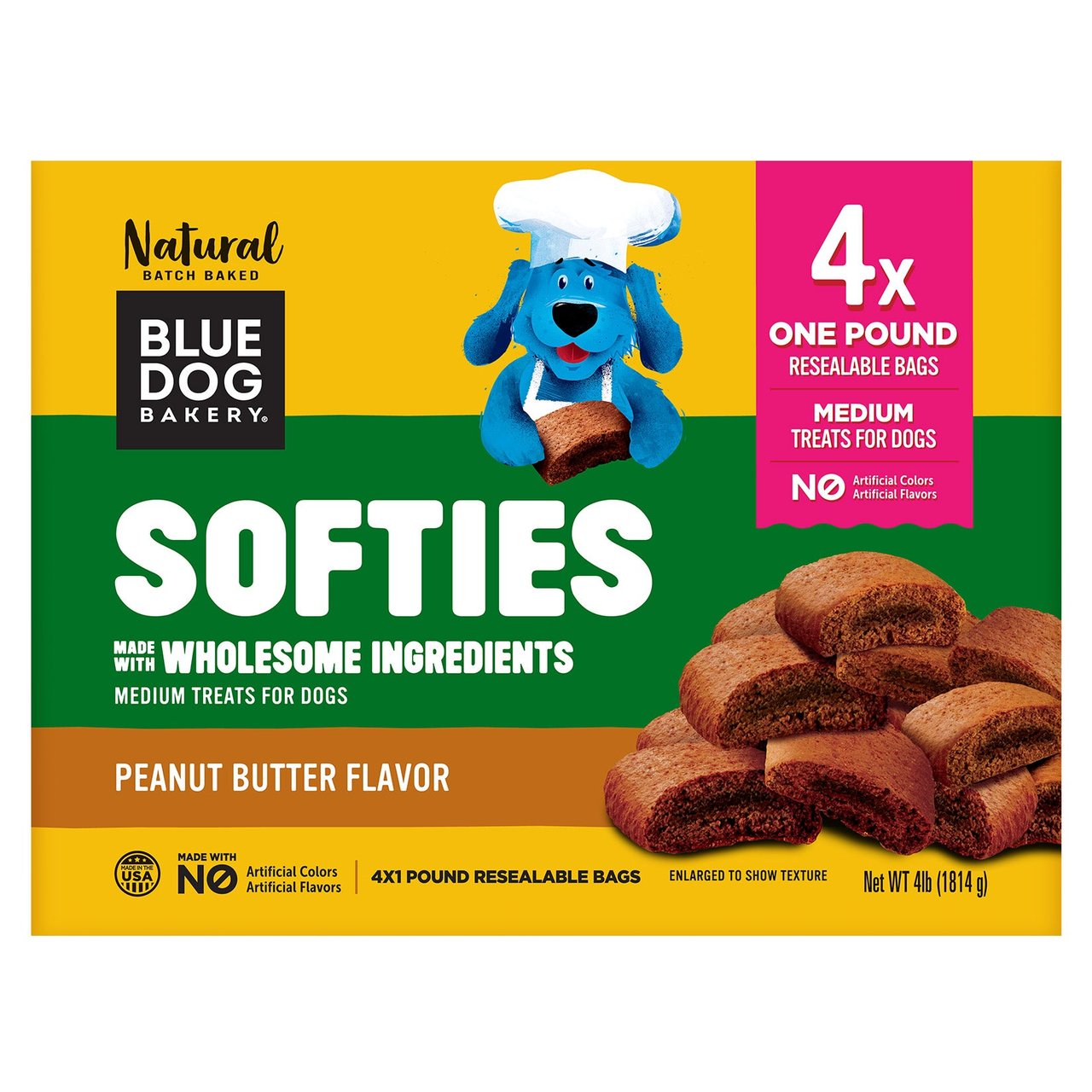 Blue Dog Bakery Softies Dog Treats, 64 oz (4 lbs) - Image 1