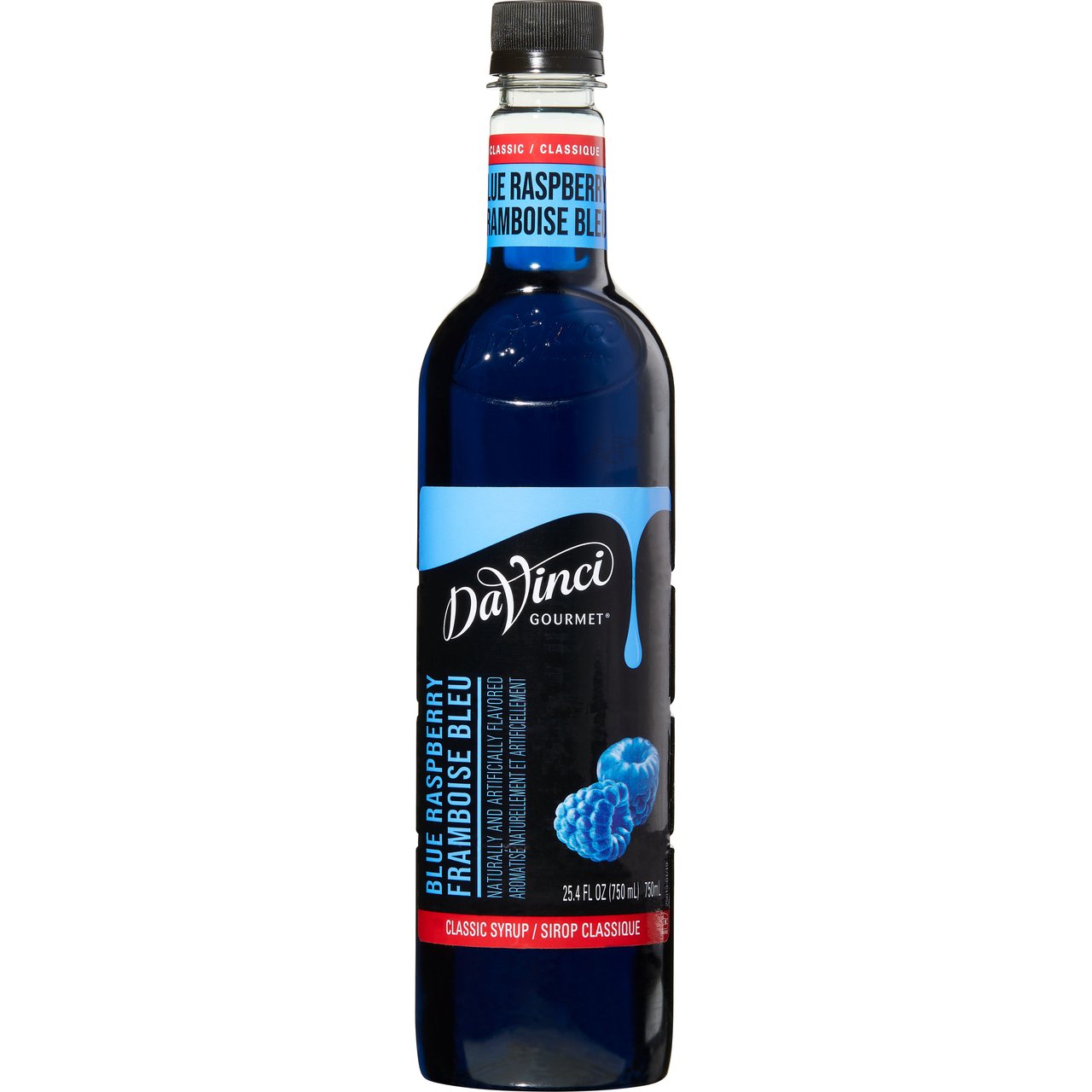 DaVinci Gourmet Blue Raspberry Syrup 750 mL - Image 1