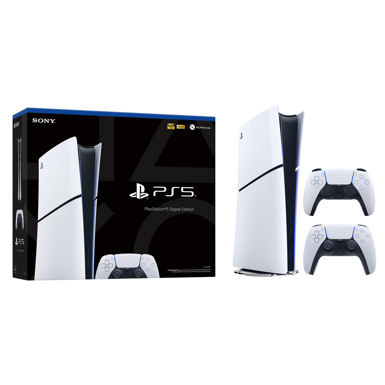 Sony PlayStation 5 Digital Slim Console Bundle - Image 1