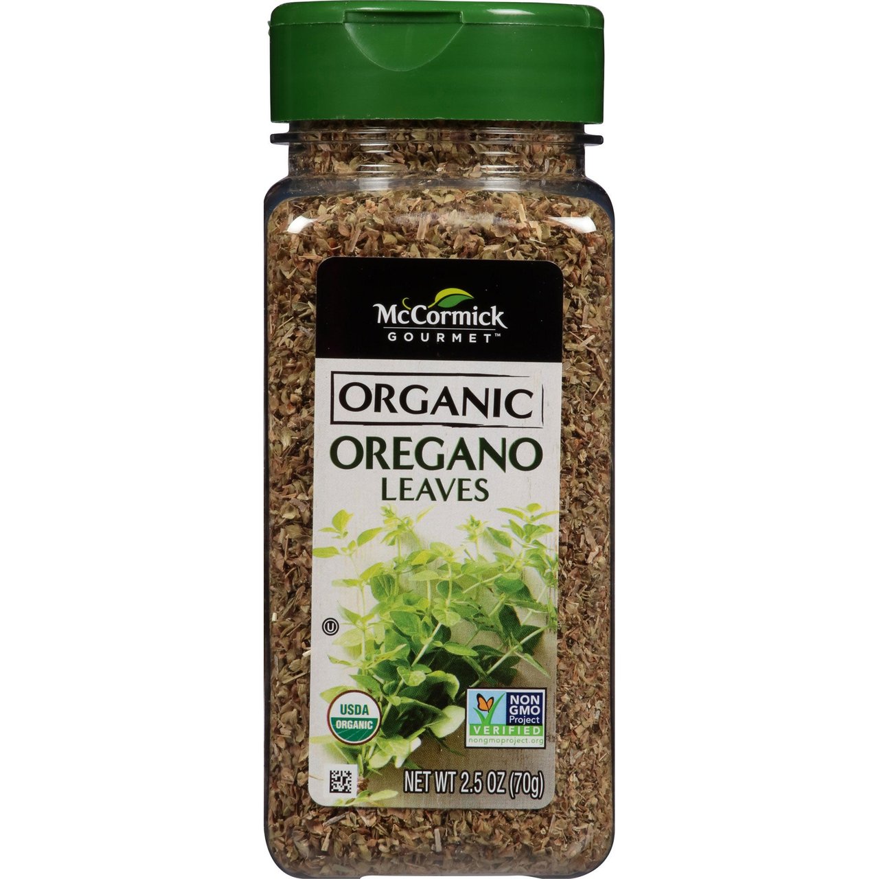 McCormick Gourmet 100% Organic Oregano 2.5 oz (0.16 lbs) - Image 1
