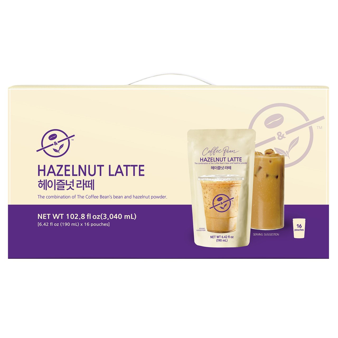 The Coffee Bean & Tea Leaf Hazelnut Latte 6.42 oz / 16 CT - Image 1