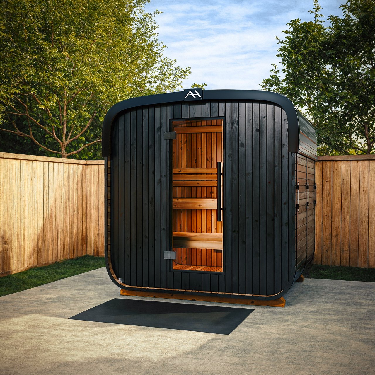Almost Heaven Escape 6-Person Outdoor Sauna - Image 1