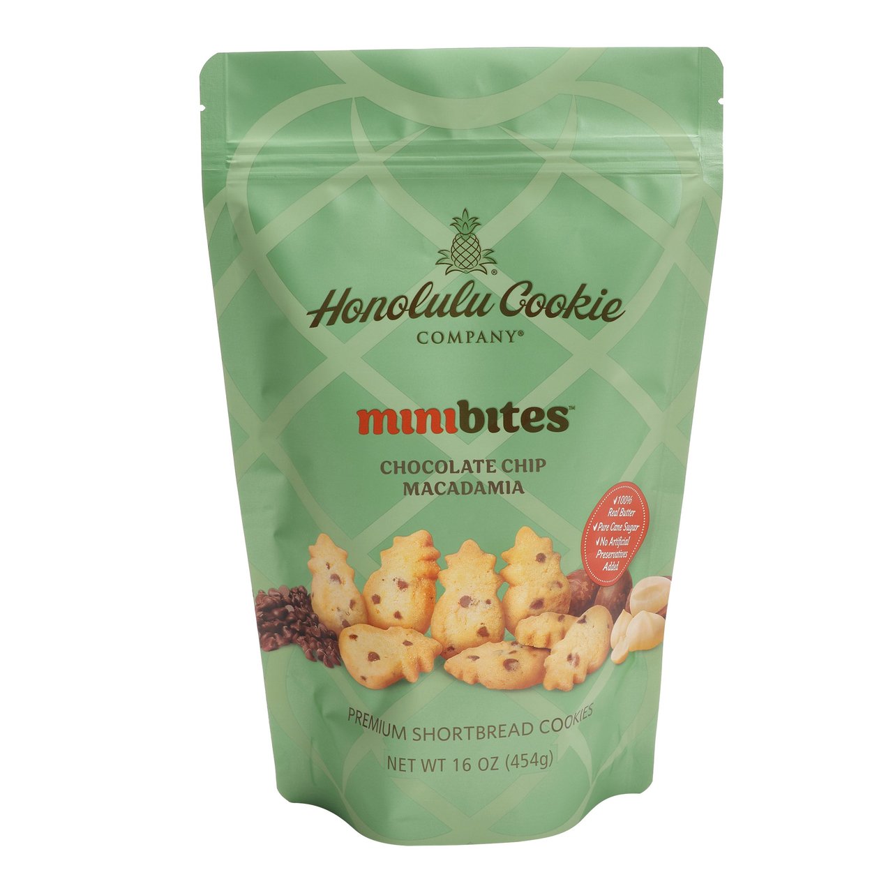 Honolulu Cookie Co Chocolate Chip Mini Bites Bag 16 oz - Image 1