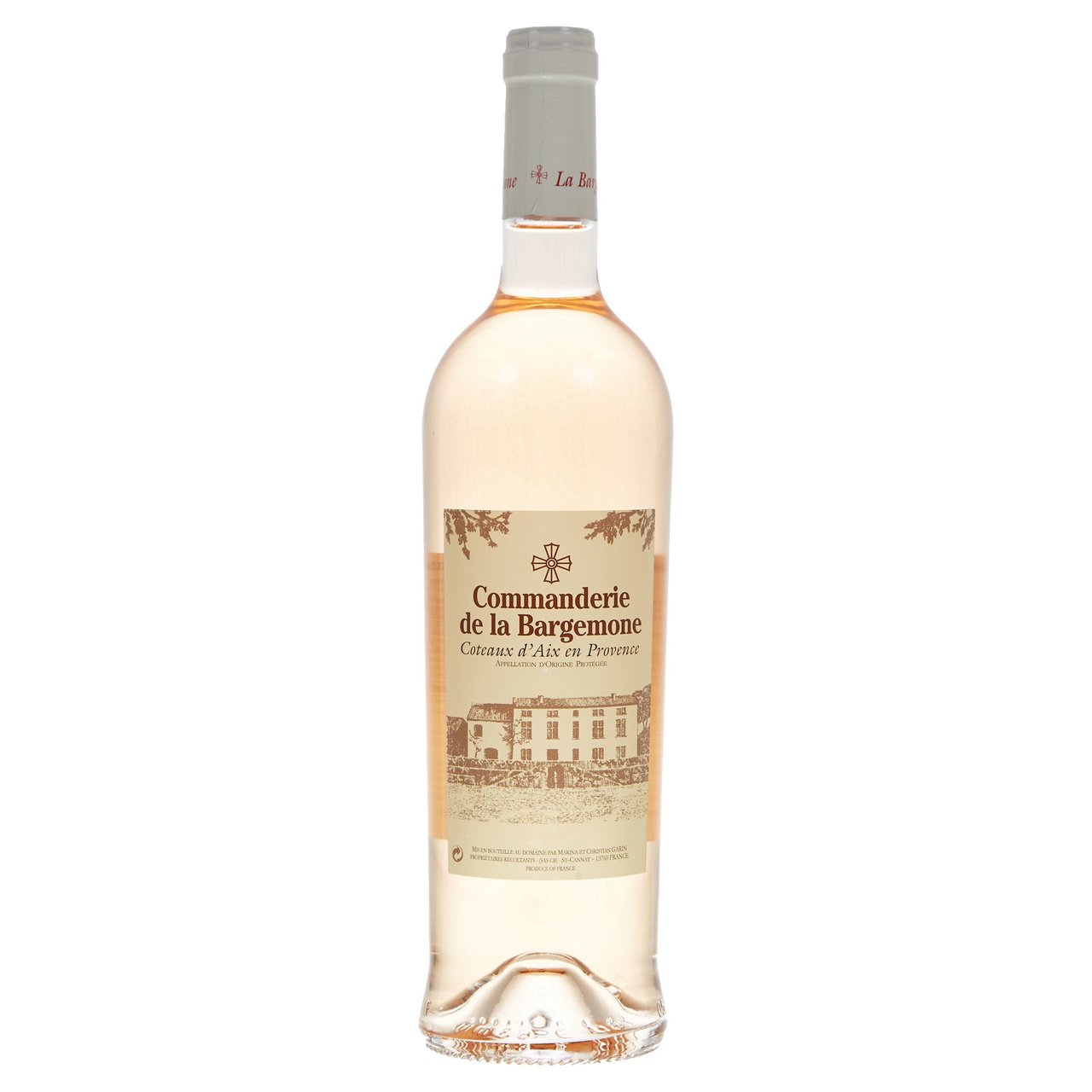 Bargemone Rosé, Coteaux d'Aix-en-Provence, France 750ml - Image 1