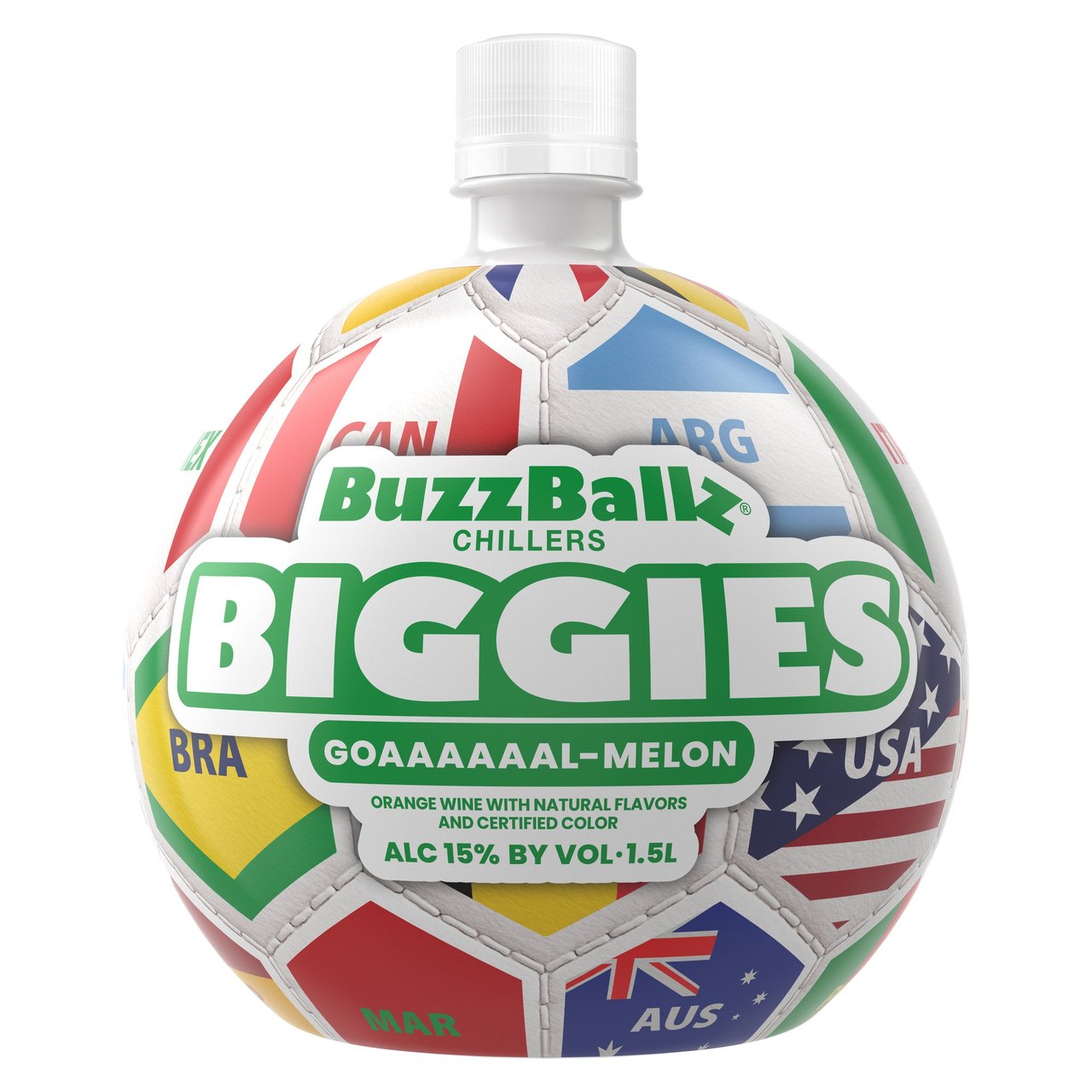 BuzzBallz Goaaal Melon Biggies 1.75L