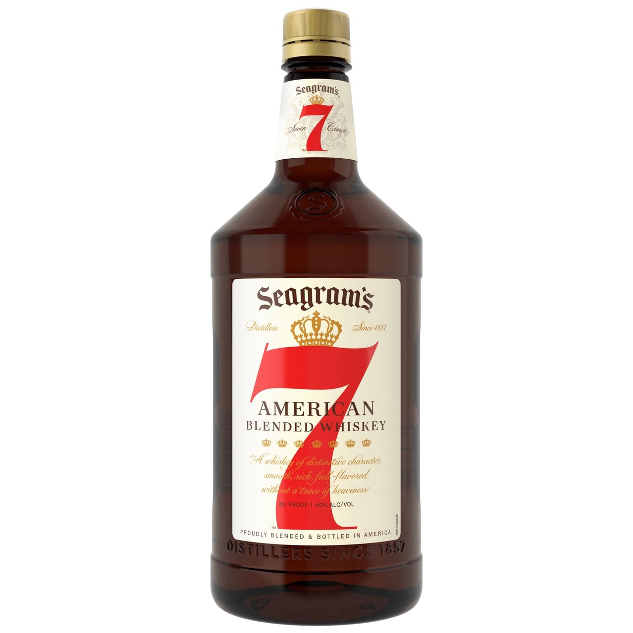 Seagram's 7 Crown Whiskey 1.75 Liter - Image 1