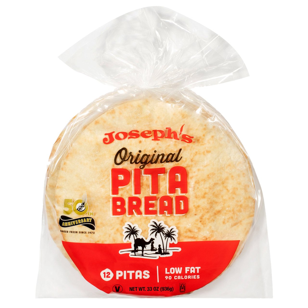 Joseph's Original Pita Bread, 33 oz (2.06 lbs)