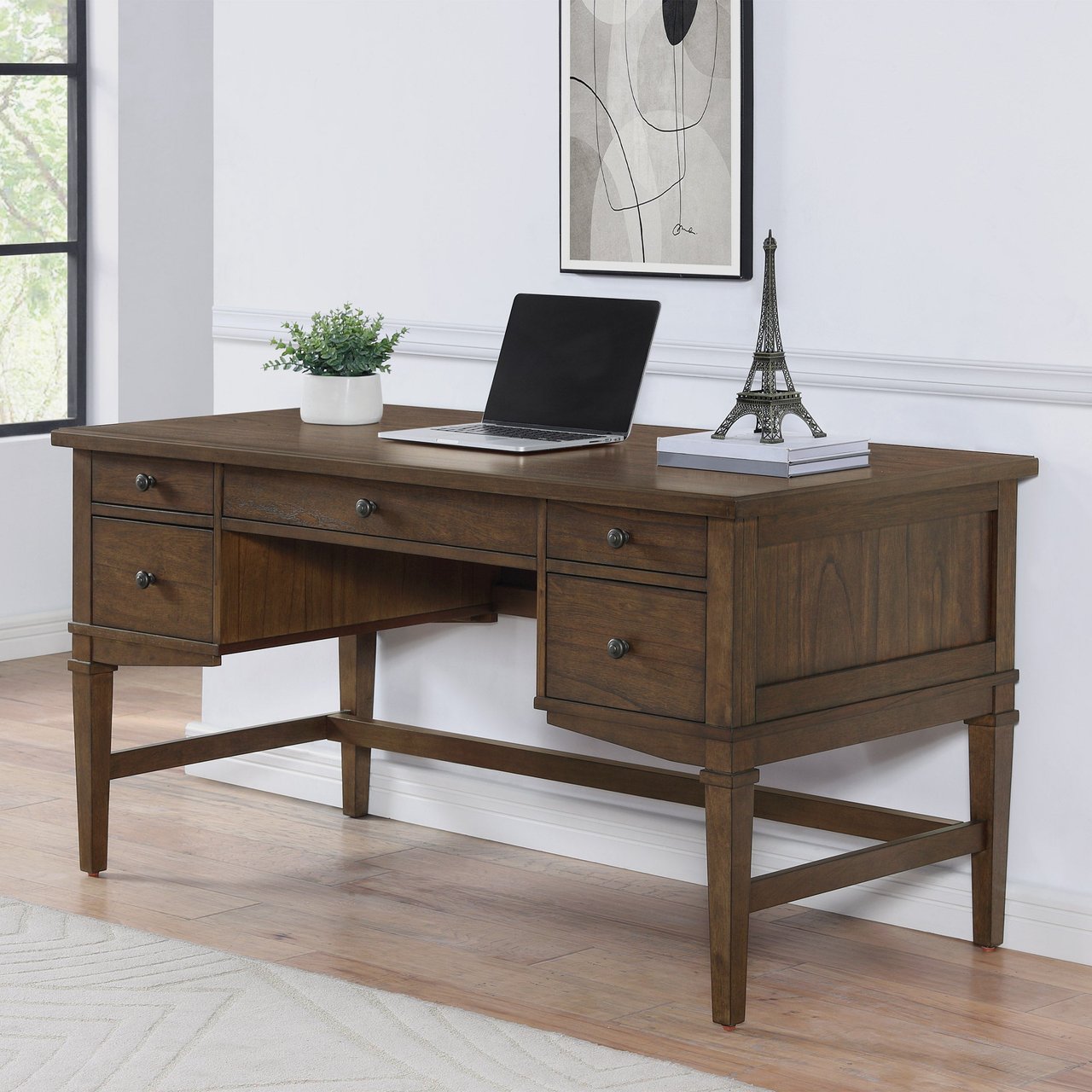 Foremost Home Windview 60" Writing Desk - Image 1
