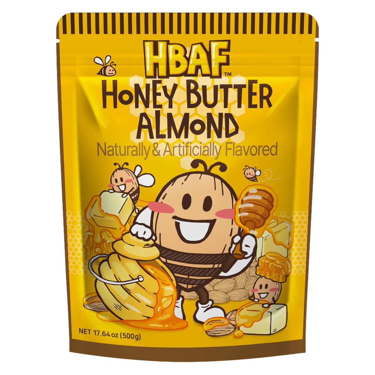 HBAF Honey Butter Almonds 17.63 oz - Image 1