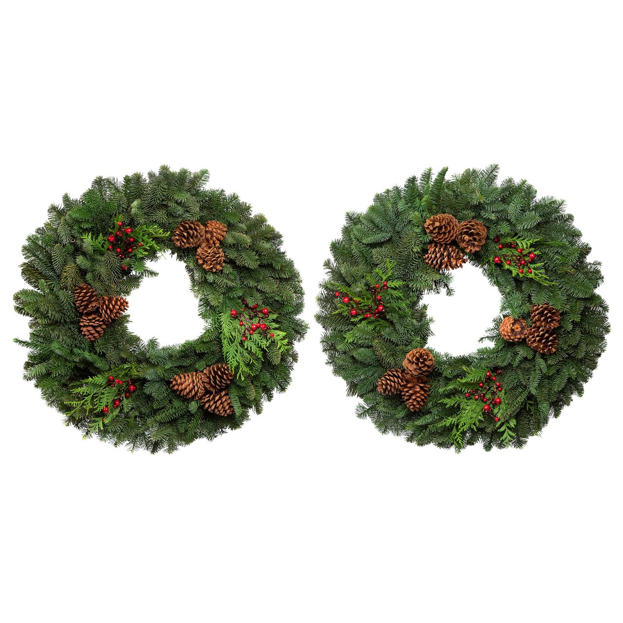 48" Evergreen Wreath