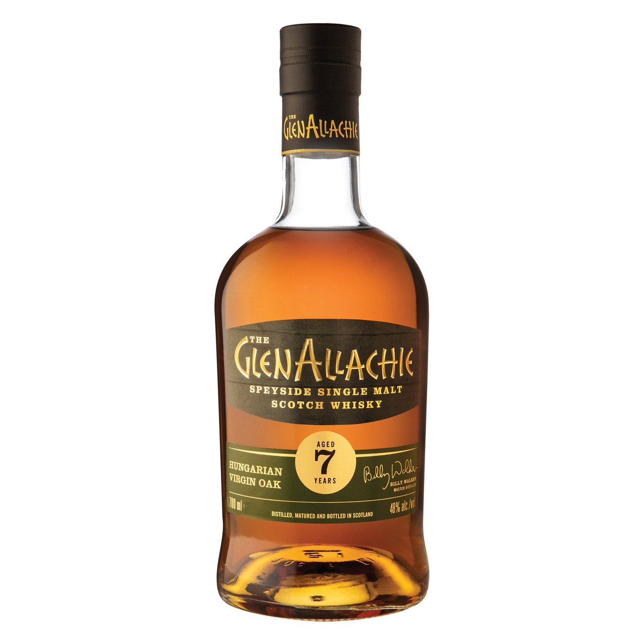GlenAllachie 7 Year Hungarian Virgin Oak Scotland 700mL