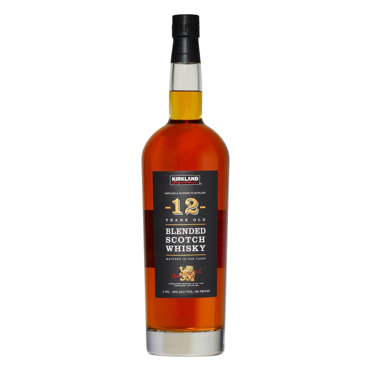 Kirkland Signature 12 Year Blended Scotch Whisky, Scotland, 1.75L - Image 1