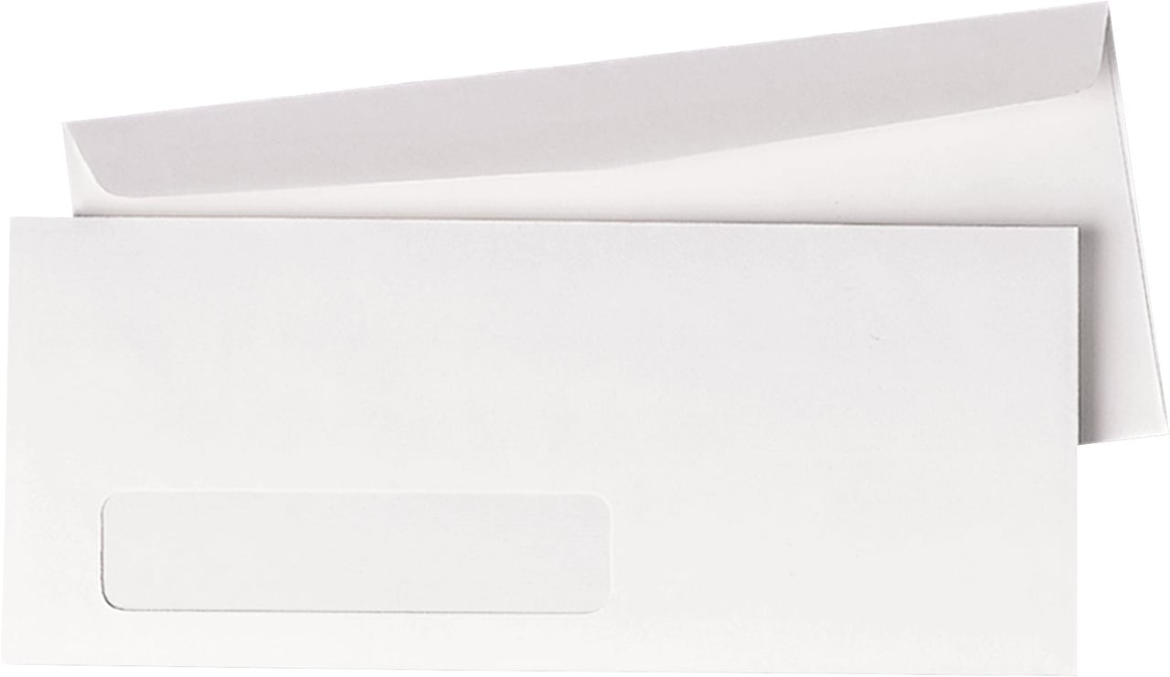 Quality Park Window Envelope #10 White 500 CT (QUA90120)