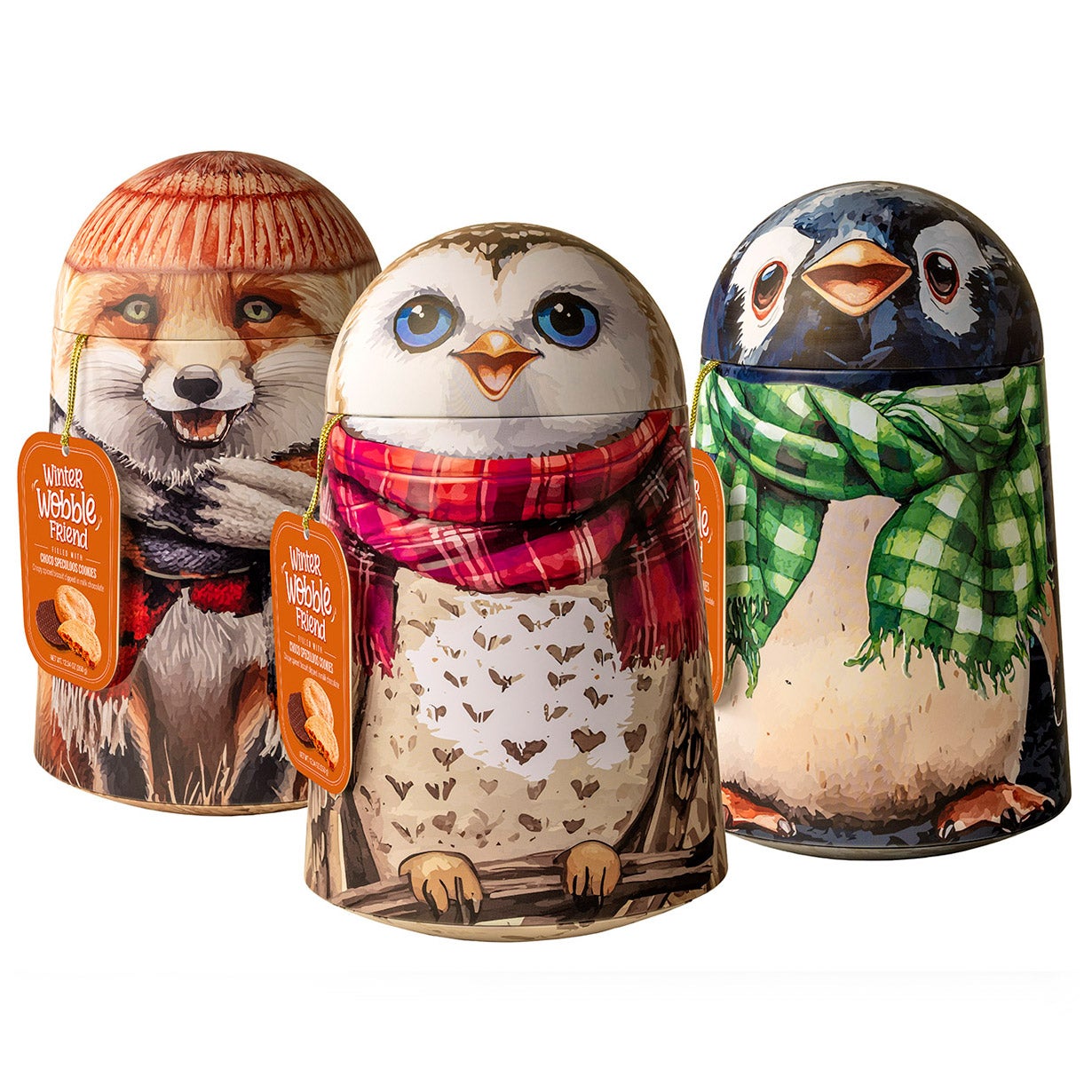 WINTER WOBLE FRIEND SPECULOUS COOKIES 12.34 OUNCES - Image 1