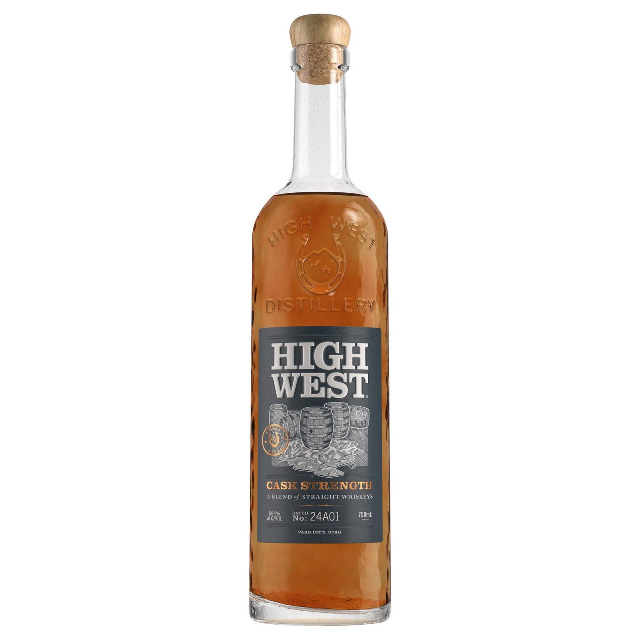 High West Charred Cask Strength Whiskey Blend 750ml