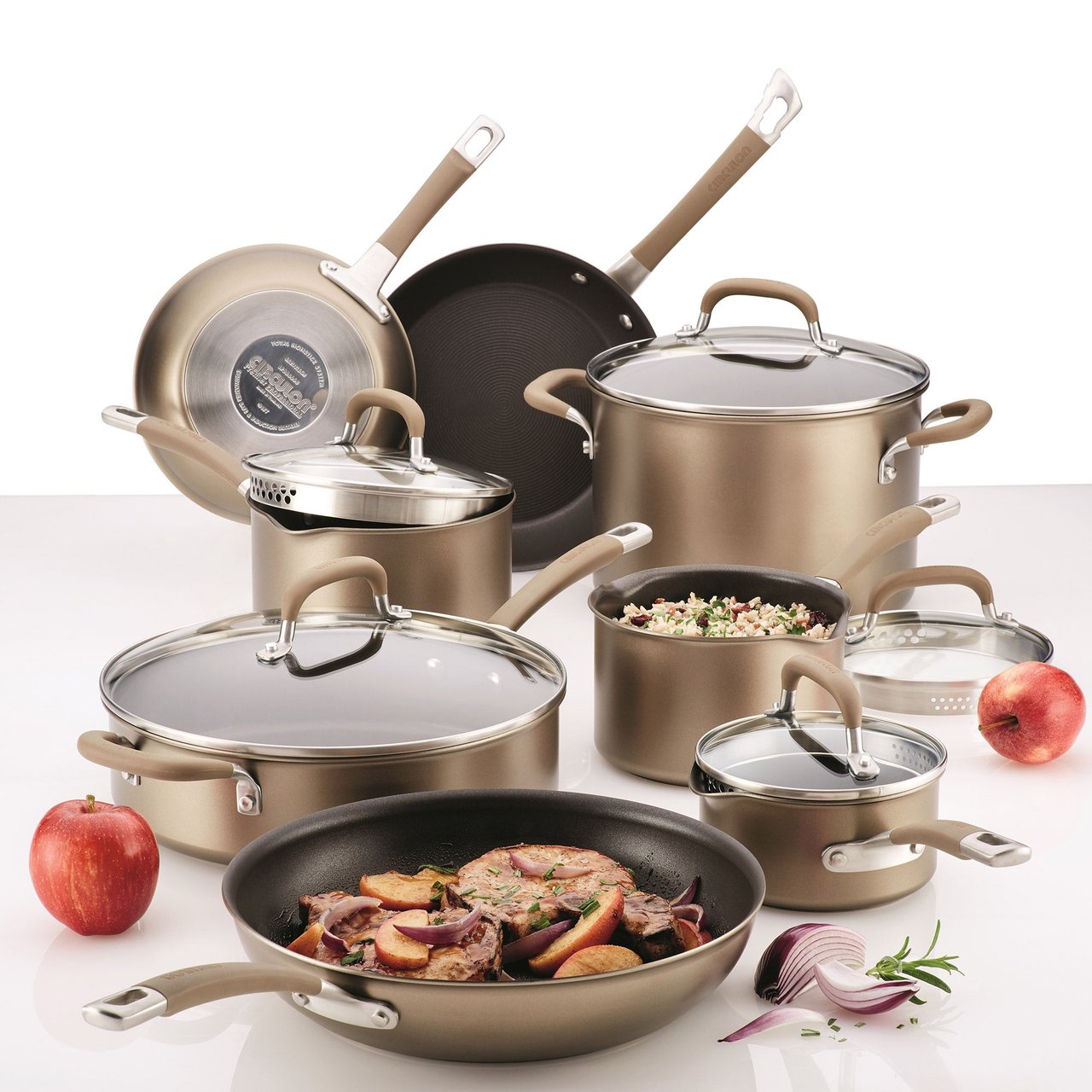Circulon Premier Professional 13-Piece Hard Anodized Cookware Set - Image 1