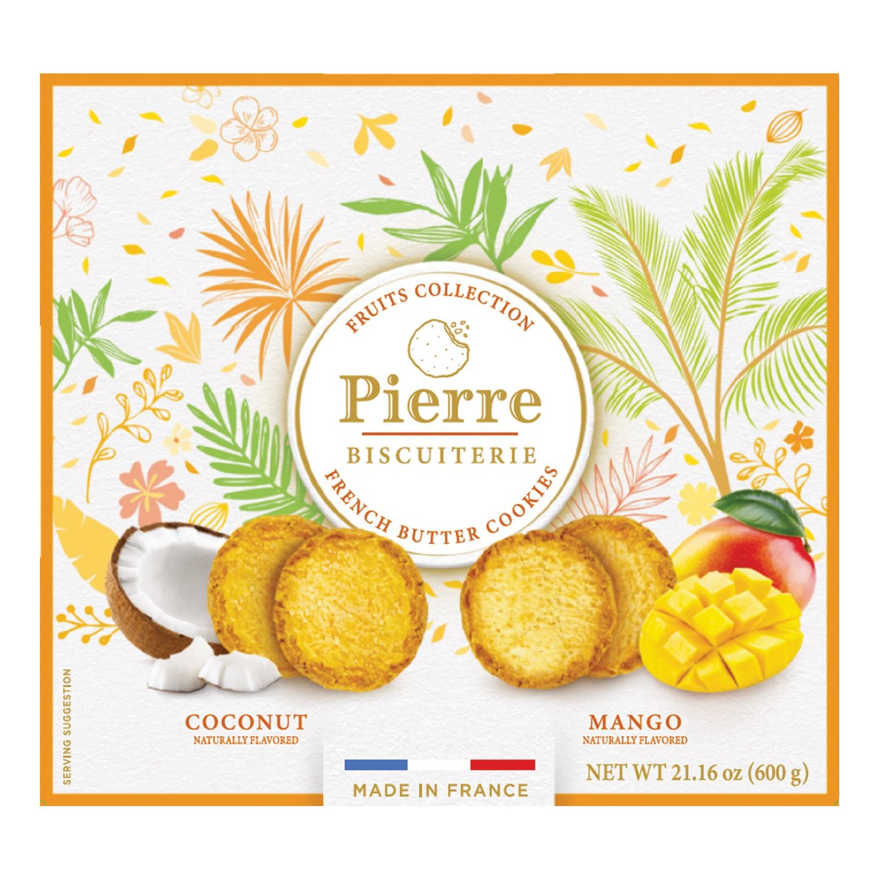 Pierre Biscuiterie French Butter Cookies 21.16 oz - Image 1