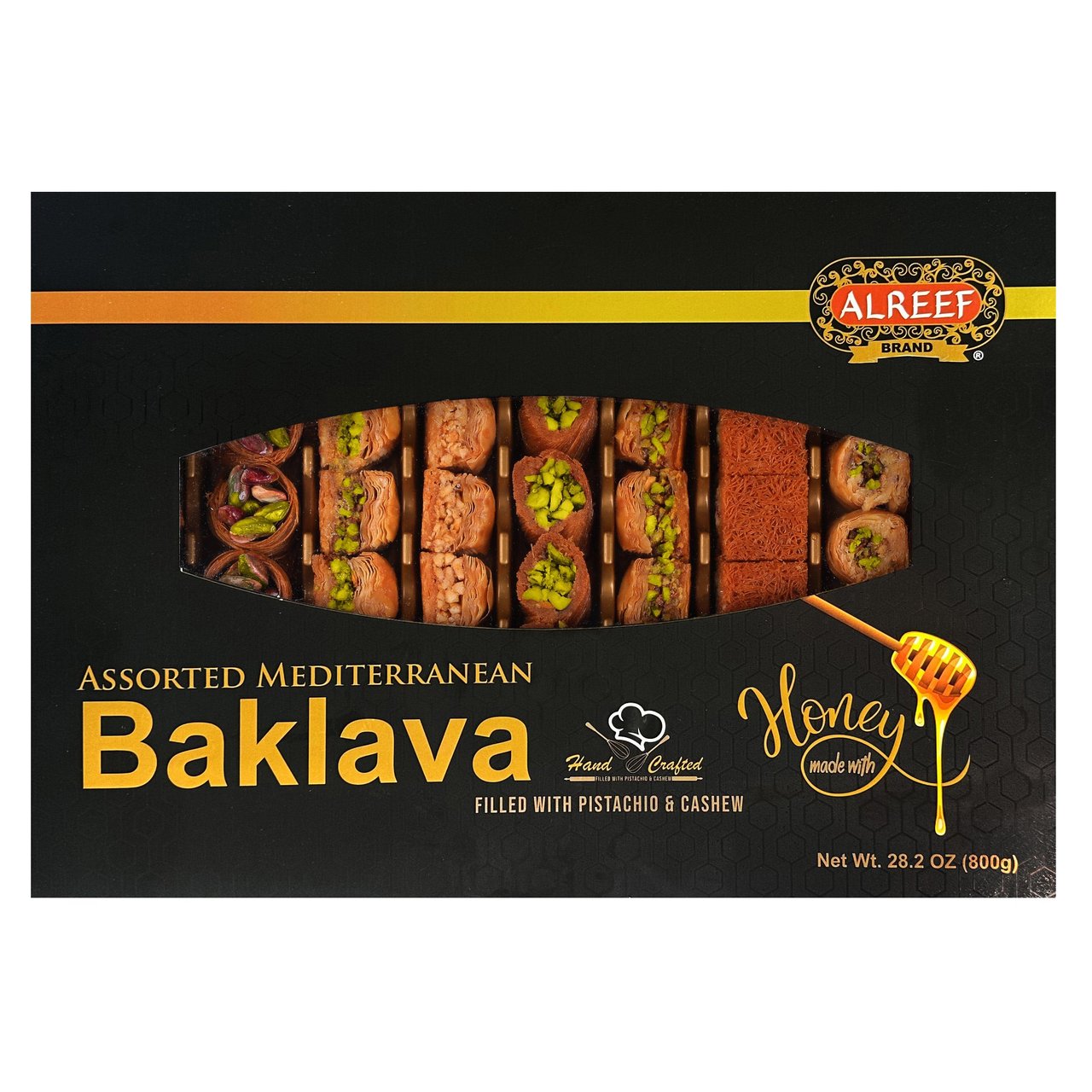 Alreef Mediterranean Baklava, 28.2 oz - Image 1