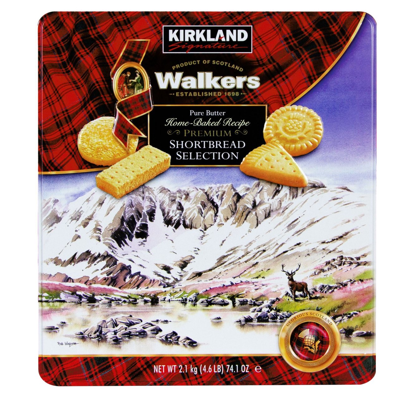 Kirkland Signature Walker's Shortbread 74.1 oz - Image 1
