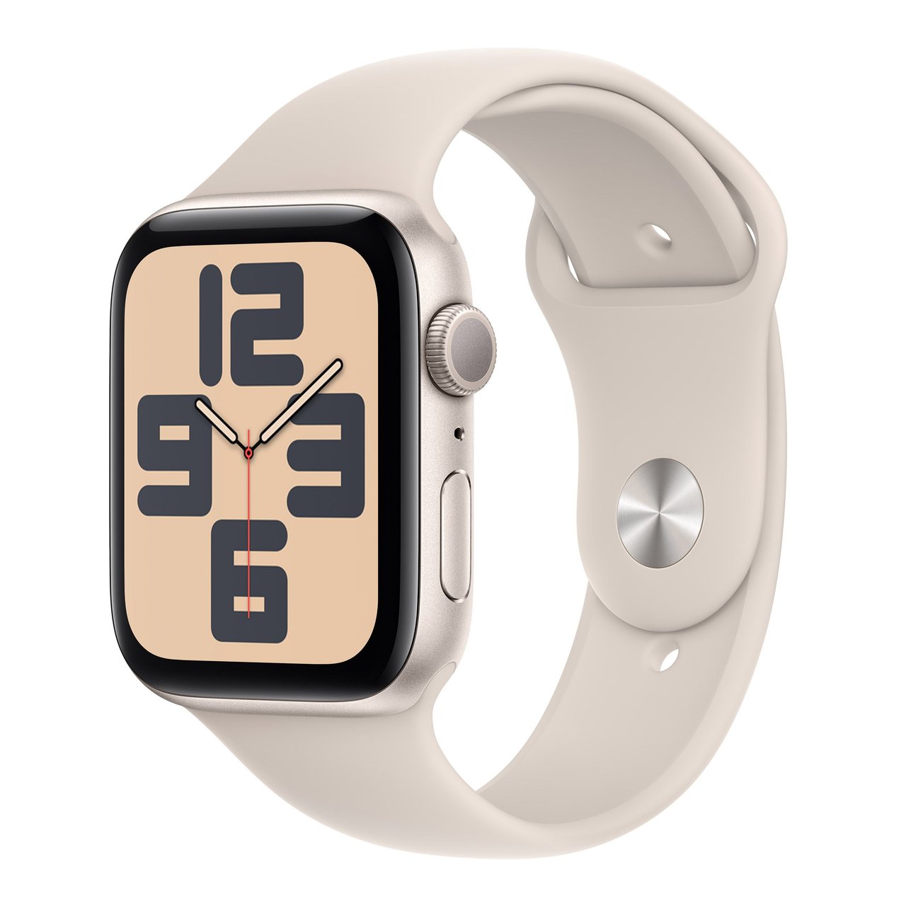 Apple Watch SE 2nd Gen Starlight S/M Band 40mm GPS MR9U3LL/A - Image 1