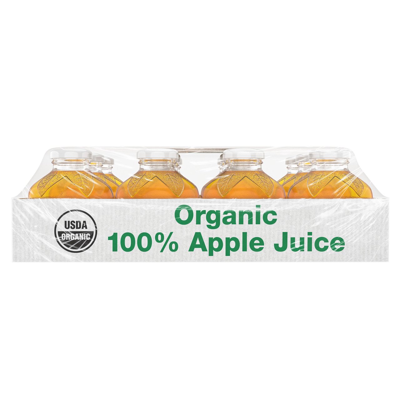 Martinelli's Organic 100% Apple Juice 12/10 oz - Image 1