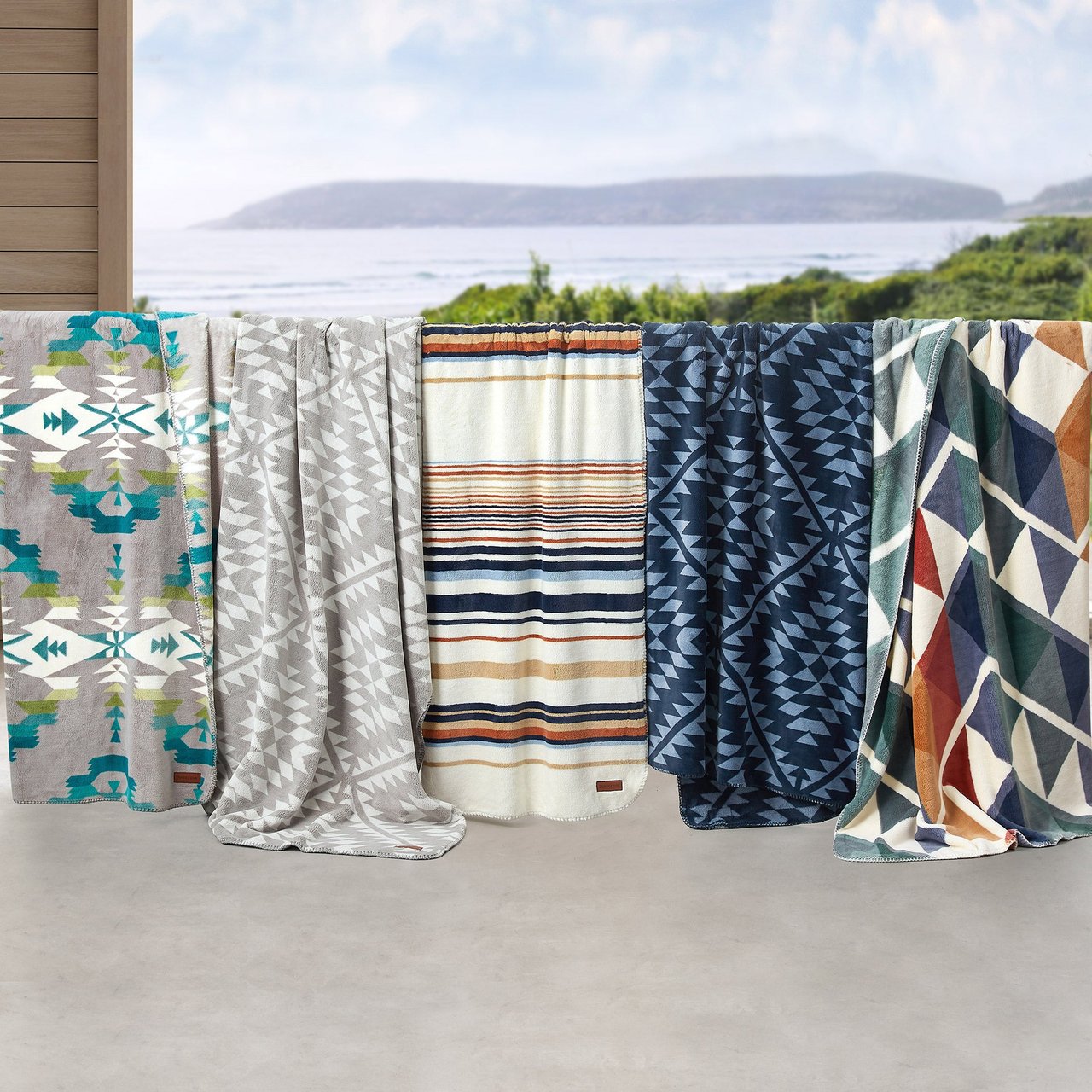 Pendleton Velvet Plush Throw 50" x 70" - Image 1