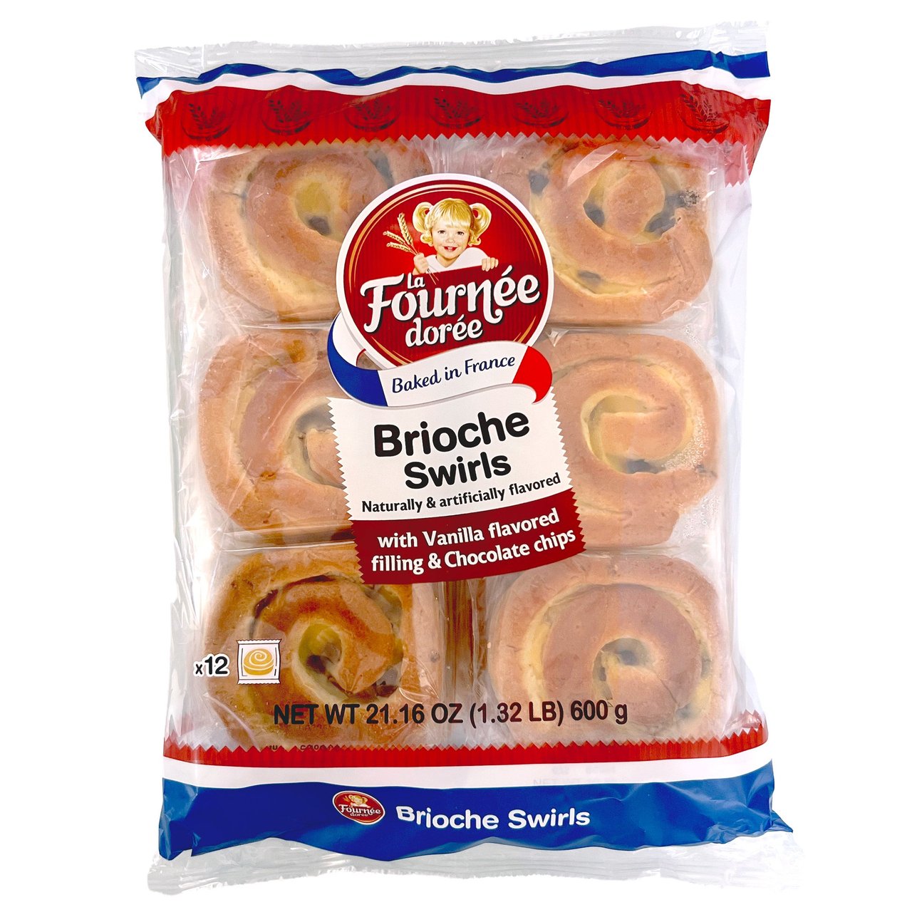 LA FOURNEE BRIOCHE SWIRLS 12 CT - Image 1
