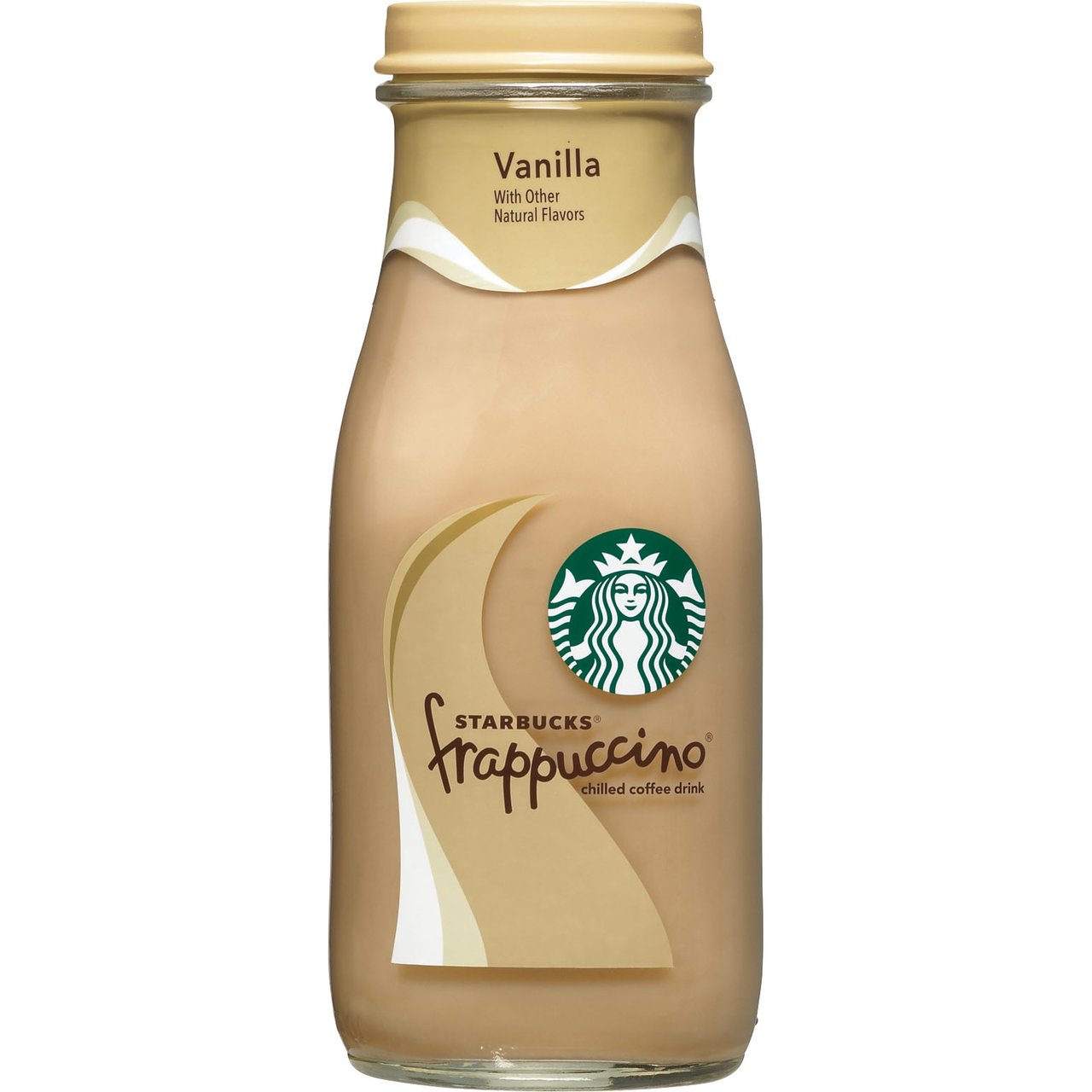 Starbucks Vanilla Frappuccino Chilled Coffee Drink, 15 x 9.5 oz Bottles - Image 1