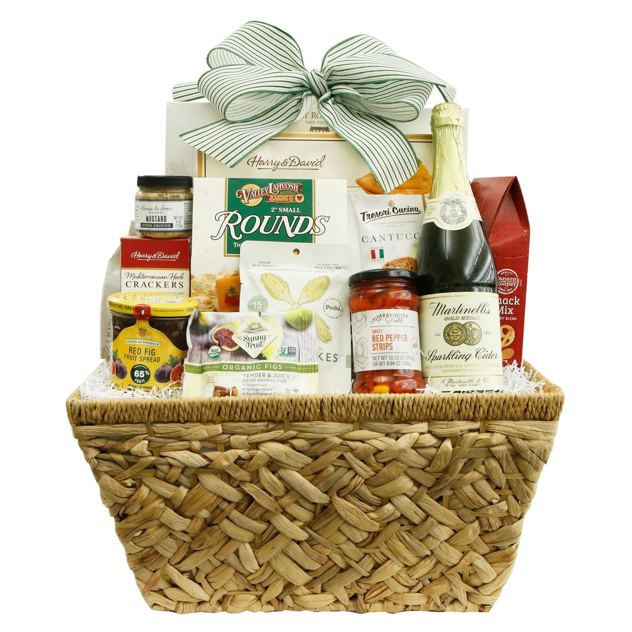Home & Hearth Food Basket Gift Set, 157.47 oz (9.84 lbs) - Image 1