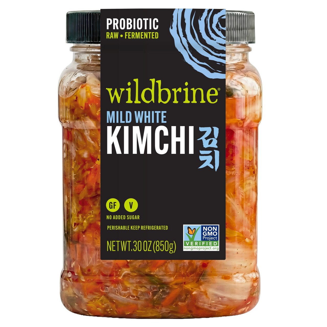 Wildbrine Mild White Kimchi 30 oz - Image 1