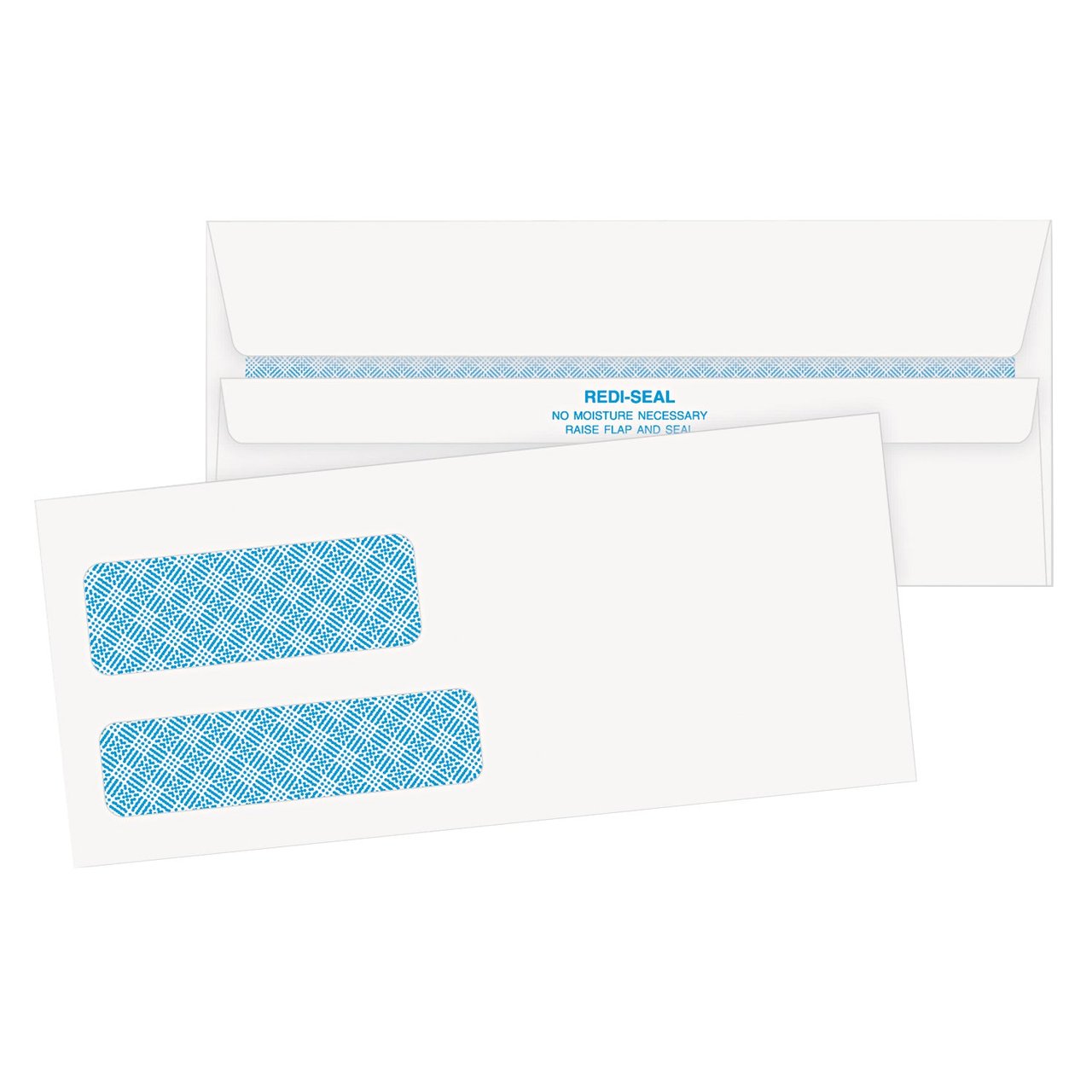 Quality Park #9 Double Window Redi-Seal Security Envelopes, 500 Count (QUA24529)