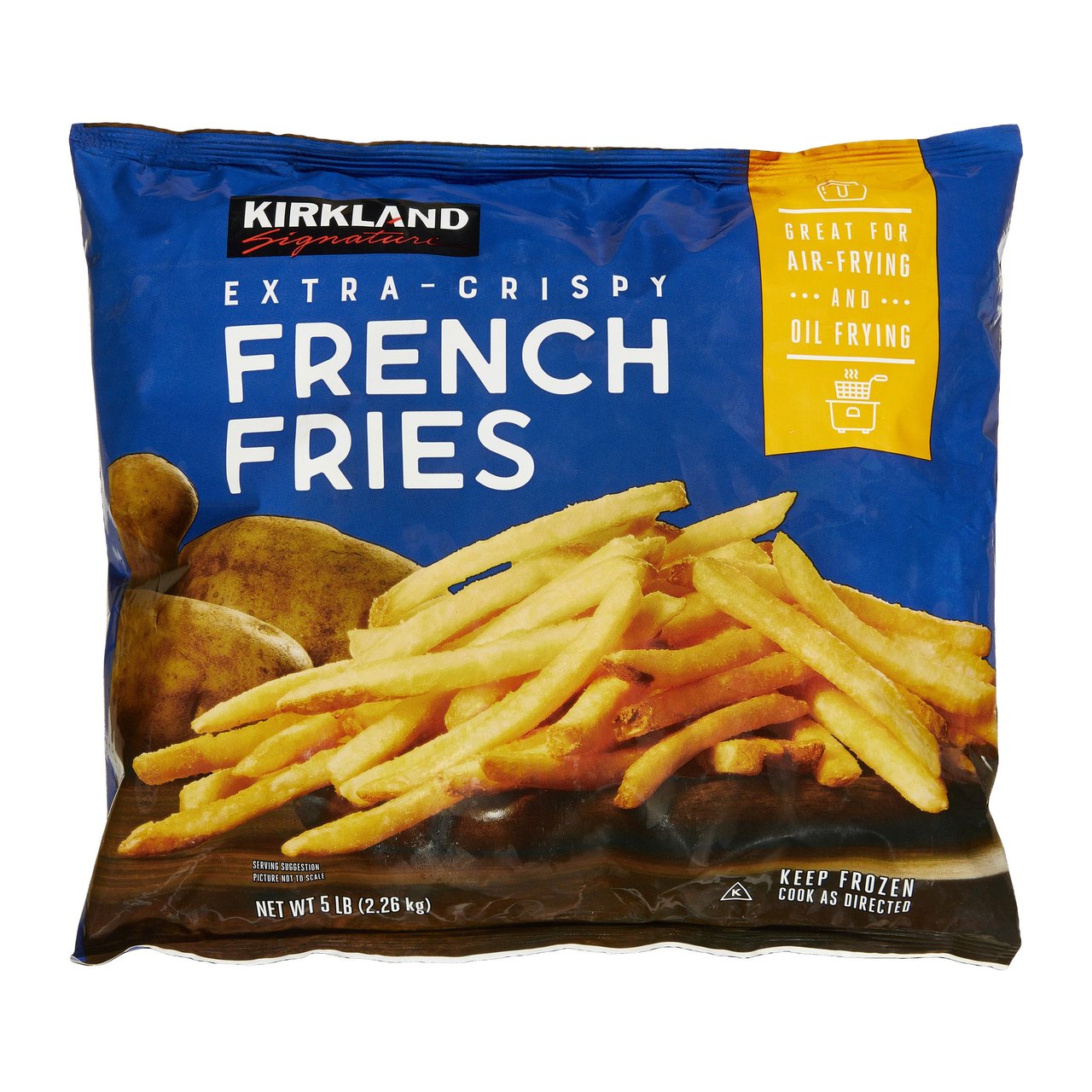 Kirkland Signature Extra Crispy French Fries, 5 lbs - Image 1