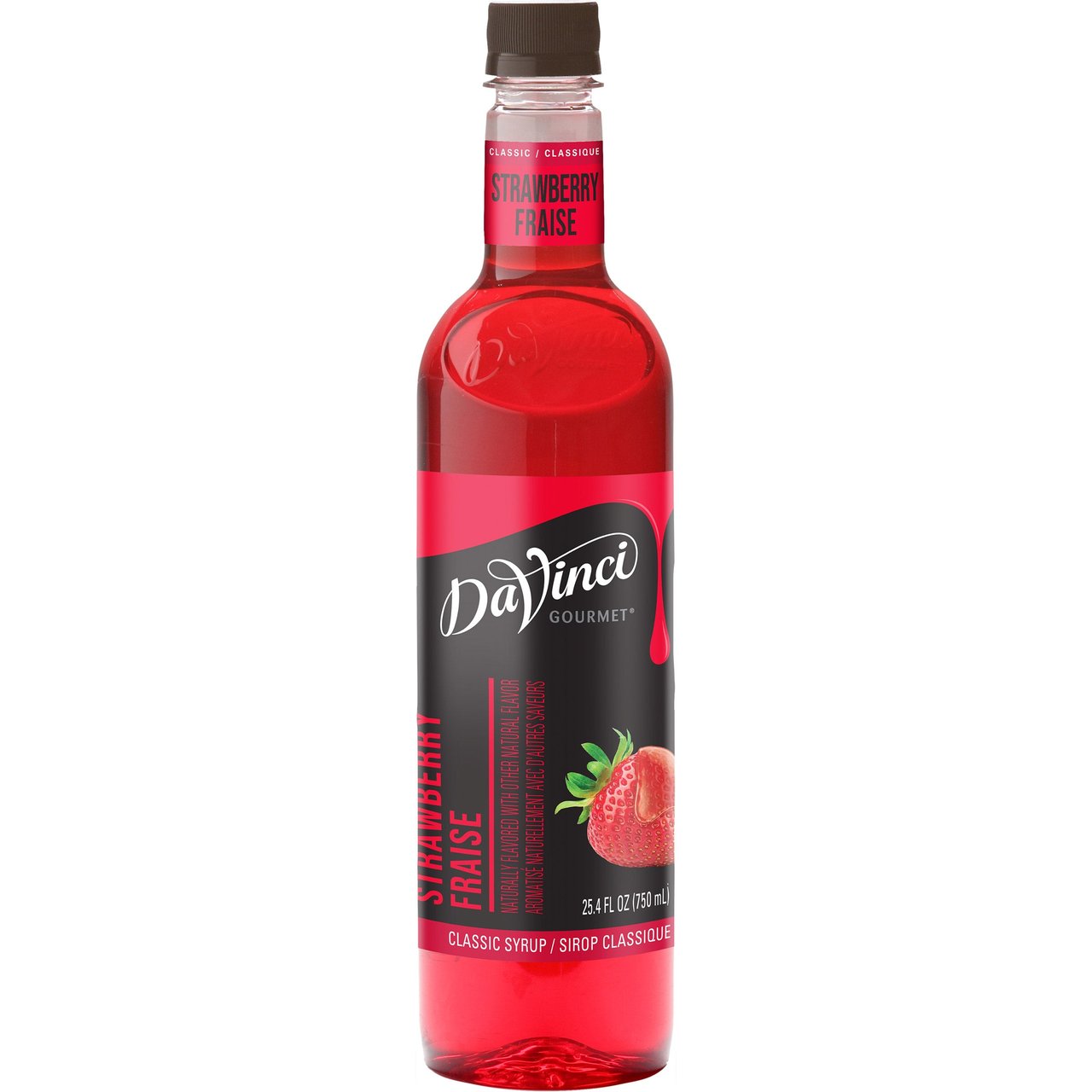 DaVinci Gourmet Strawberry Syrup 25.4 FL OZ - Image 1